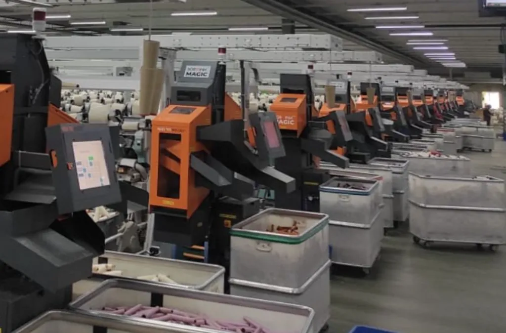 Indo Texnology’s Revolutionary Camera + AI Based Bobbin Colour Sorter